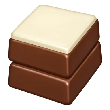 barra de chocolate blanco sticker
