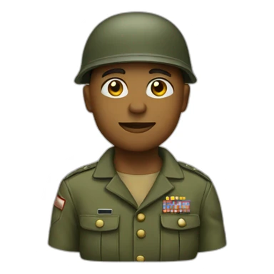 salute soldier sticker