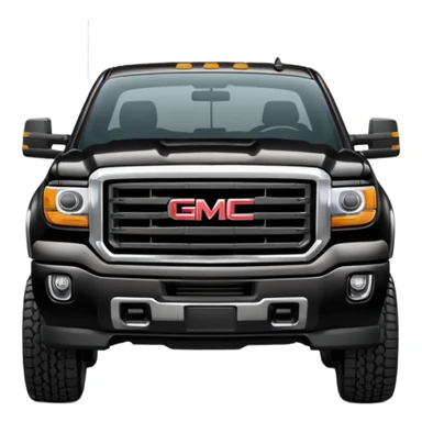 GMC sierra 2500hd truck sticker