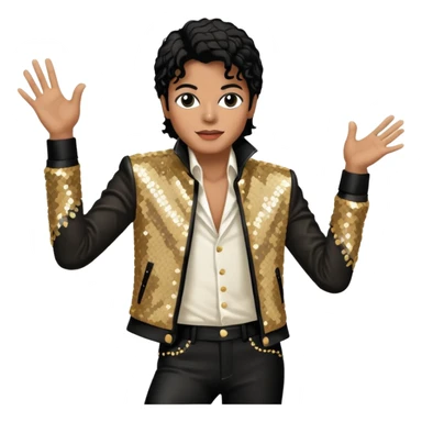   Micheal Jackson  dance  sticker