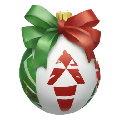 Christmas decoration sticker