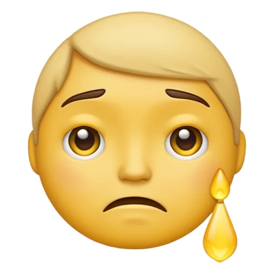 Ashamed emoji sticker