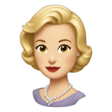 Grace kelly sticker