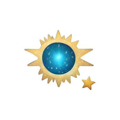 astrology book sticker