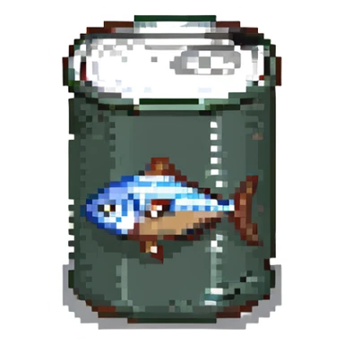 tuna in a can sticker