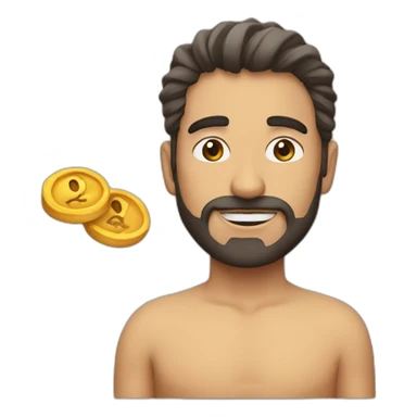 rebanada de pay con un palo sticker