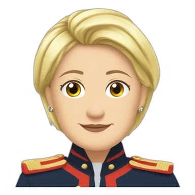 Marine Le Pen ￼ sticker