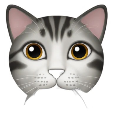 cat-white-face-with-big-black-forehead sticker