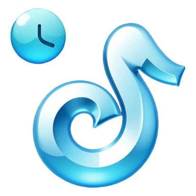 Tik tok mavi tik sticker