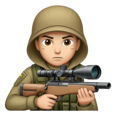 Army sniper  sticker