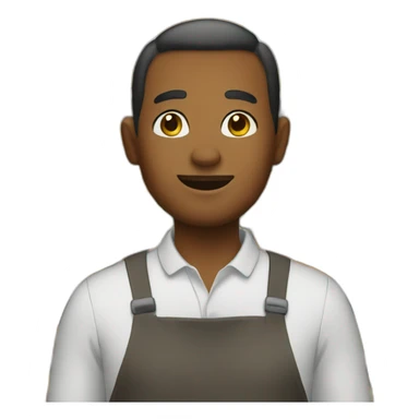 Grocery shop keeper sticker