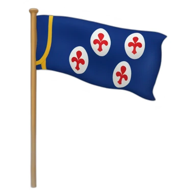 drapeau franc comtois sticker