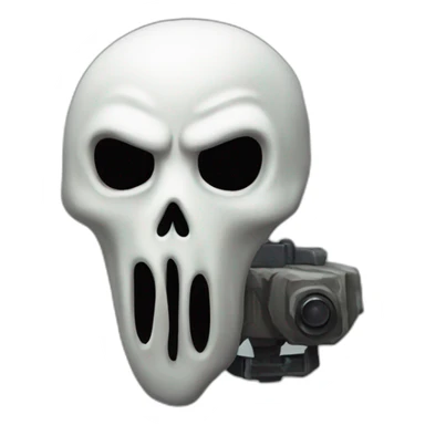 Ghost call of duty sticker