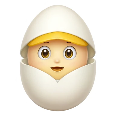 Me dressed as an egg sticker