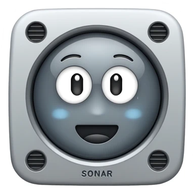 Sonar emoji sticker