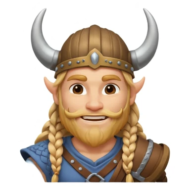 Viking emoji sticker