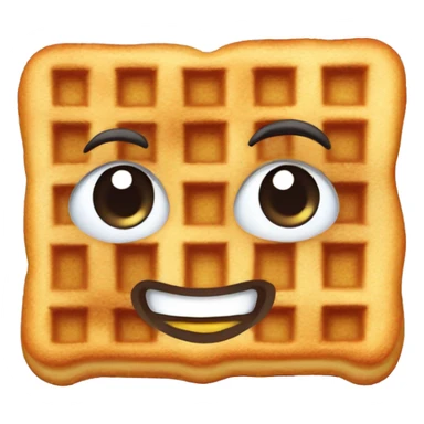 Blushed Waffles sticker