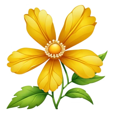 Crossont with flower sticker
