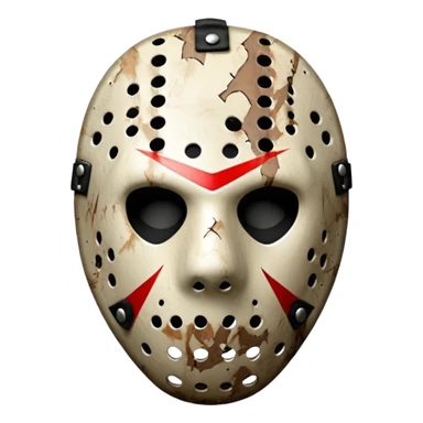 jason voorhees só o rosto sticker