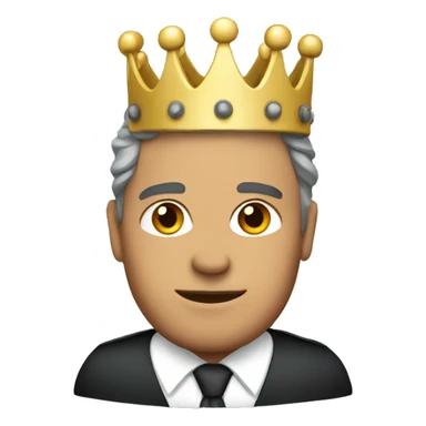 lawyer with a crown on sticker