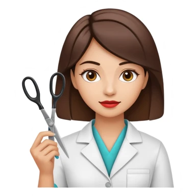 Lupa cosmetologa sticker