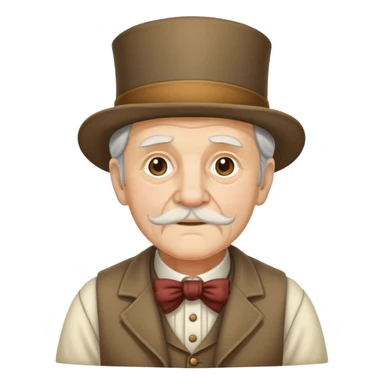 OLD MAN VITAGE 1800'S sticker