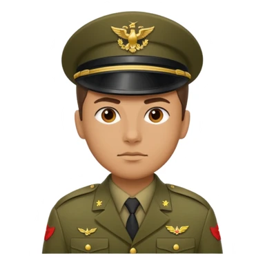 Sargento fuerza armada sticker