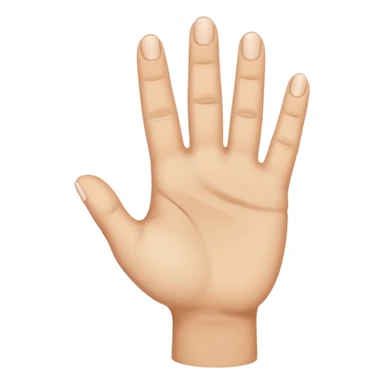 gun hand (no gun just fingers) sticker