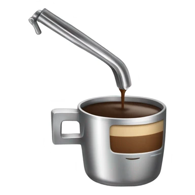 Coffee portafilter sticker