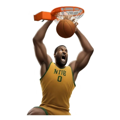 Spartan dunking on grizzly bear sticker