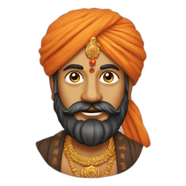 Shivaji Maharaj  sticker