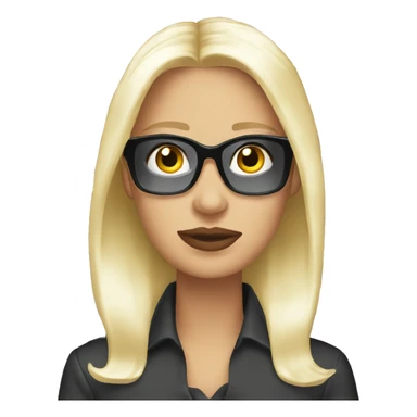 white Vogue tabloid sticker