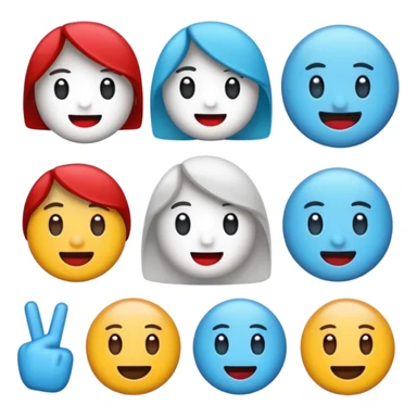 Yuvarlak bir TikTok mavi tik emojisi sticker
