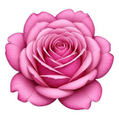 Pink rose sticker