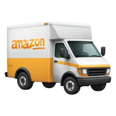 Amazon prime delivery van sticker