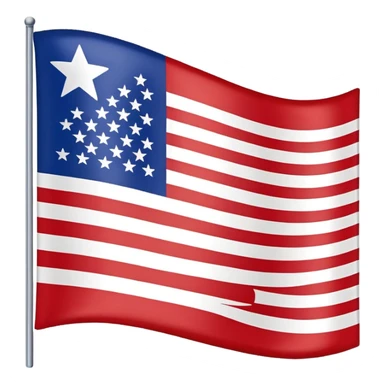 generate me a flag-emoji of the republic of rough and ready sticker