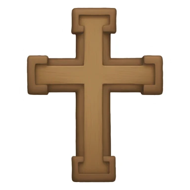 Cross sticker