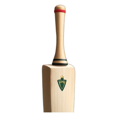 Crown on cricket bat sticker