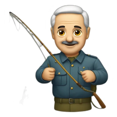 francisco franco pescando arunes sticker