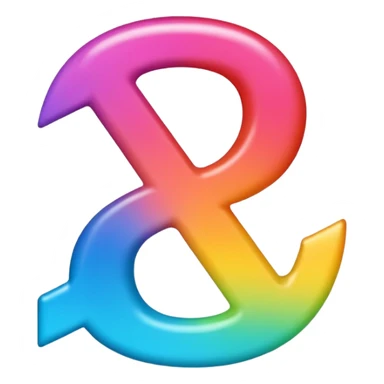 Emoji word “Metafora”, each letter as a metaphor, glossy emoji style, bright gradient, rounded vector, transparent background, PNG sticker