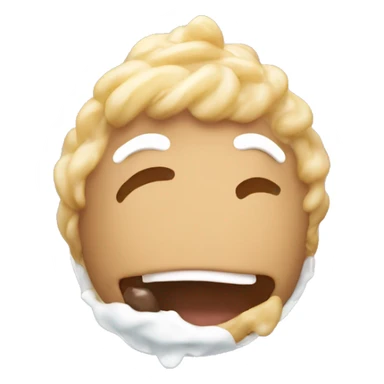 ciambella con glassa sticker