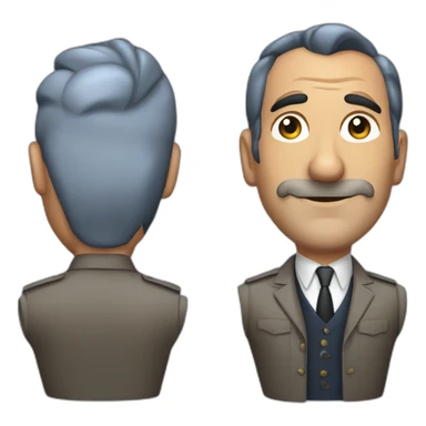 jean dujardin sticker