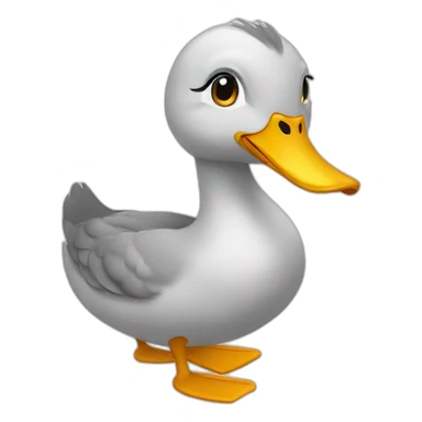 mama duck sticker