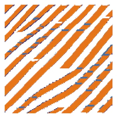 orange starting race flag, checkered pattern, racing flag sticker