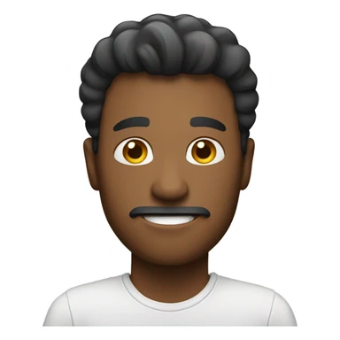 Man holding something sticker