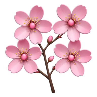 cherry blossom sticker