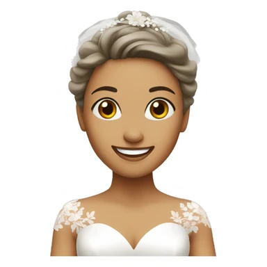 Happy bride  sticker