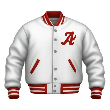 a baseball jacket piece of clothes item only sticker