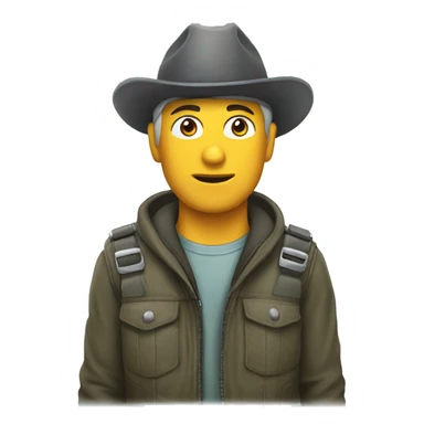 com Cara de deboche  sticker