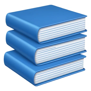 documents with blue cover sticker